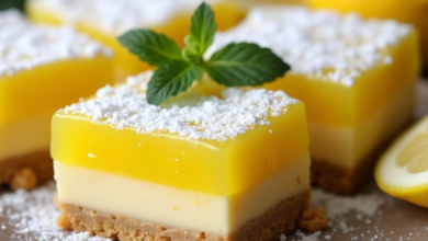 Creamy Lemon Squares: A Delightful Treat