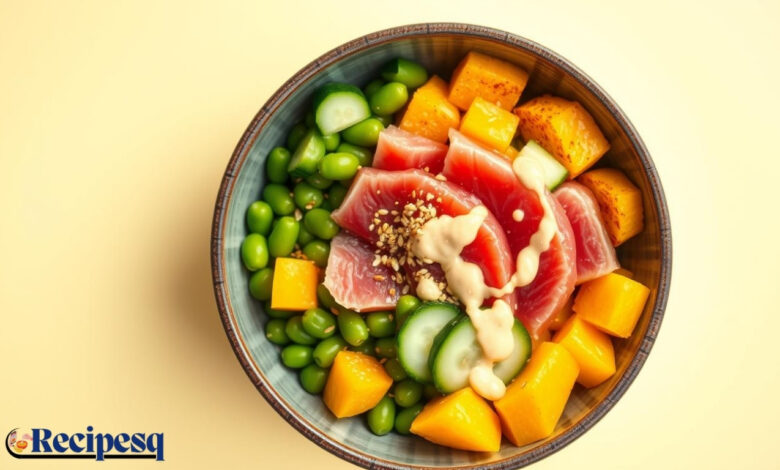 Master the art of the Poke Bowl Recipe with this healthy, flavor-packed, and simple-to-follow guide.